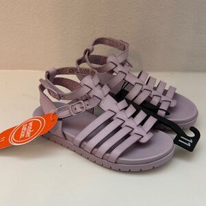 Kids Lavender Gladiator Sandals